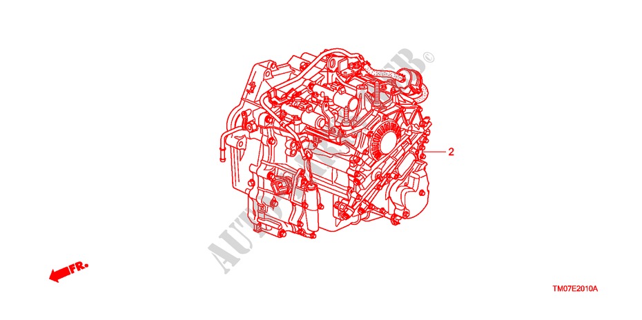TRANSMISSION ASSY. for Honda BALLADE VTI-L 4 Doors 5 speed manual 2011