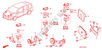 CONTROL UNIT(ENGINE ROOM) (LH) for Honda INSIGHT ELEGANCE 5 Doors full automatic 2011