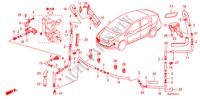 HEADLIGHT WASHER(2) for Honda INSIGHT ELEGANCE 5 Doors full automatic 2011