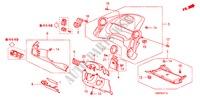 INSTRUMENT PANEL GARNISH( DRIVER SIDE)(LH) for Honda INSIGHT ELEGANCE 5 Doors full automatic 2011