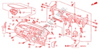 INSTRUMENT PANEL(RH) for Honda INSIGHT SE 5 Doors full automatic 2011