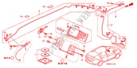 NAVIGATION SYSTEM(RH) for Honda INSIGHT ES 5 Doors full automatic 2010