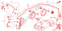 ANTENNA/SPEAKER for Honda CROSSTOUR EX 5 Doors 5 speed automatic 2011