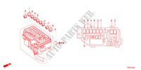 CONTROL UNIT(ENGINE ROOM) (2) for Honda CROSSTOUR EX 5 Doors 5 speed automatic 2011