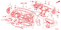 INSTRUMENT PANEL for Honda CROSSTOUR EX 5 Doors 5 speed automatic 2011