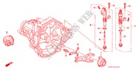 CLUTCH RELEASE (DOHC) for Honda CIVIC SIR 3 Doors 5 speed manual 1996