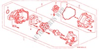 DISTRIBUTOR (HITACHI) (SOHC) for Honda CIVIC EXI 3 Doors 5 speed manual 2000