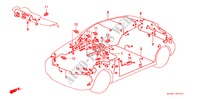 WIRE HARNESS (RH) for Honda CIVIC GLI 3 Doors 4 speed automatic 1998