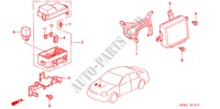 ABS UNIT (LH) for Honda CIVIC SIR 4 Doors 5 speed manual 2000