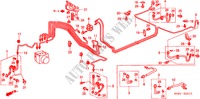 BRAKE LINES (ABS)(LH) for Honda CIVIC SIR 4 Doors 5 speed manual 2000