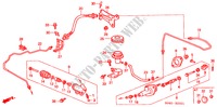 CLUTCH MASTER CYLINDER (RH) for Honda CIVIC SIR 4 Doors 5 speed manual 2000