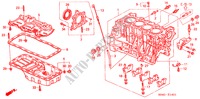 CYLINDER BLOCK/OIL PAN (2) for Honda CIVIC SIR 4 Doors 5 speed manual 2000