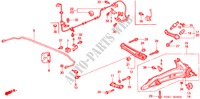 REAR STABILIZER/ REAR LOWER ARM for Honda CIVIC VTI 4 Doors 5 speed manual 2000