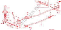 SHIFT LEVER for Honda CIVIC VTI 4 Doors 5 speed manual 2000