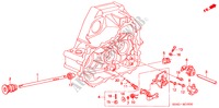 SHIFT ROD/SHIFT HOLDER (DOHC) for Honda CIVIC SIR 4 Doors 5 speed manual 2000
