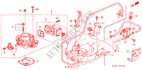 THROTTLE BODY (1) for Honda CIVIC EXI 4 Doors 5 speed manual 2000