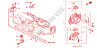 THROTTLE BODY (4) for Honda CIVIC VTI 4 Doors 4 speed automatic 2000