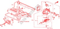 THROTTLE BODY (5) for Honda CIVIC SIR 4 Doors 5 speed manual 2000