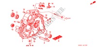 TORQUE CONVERTER HOUSING (1.6L SOHC) for Honda CIVIC VTI 4 Doors 4 speed automatic 2000