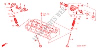 VALVE/ROCKER ARM (2) for Honda CIVIC VTI 4 Doors 5 speed manual 2000