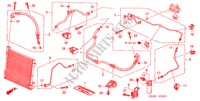 AIR CONDITIONER (HOSES/PIPES) (LH) for Honda HR-V HYPER 5 Doors 5 speed manual 2002