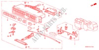 HEATER CONTROL (LH) for Honda PRELUDE VTEC 2.2VTI 2 Doors 5 speed manual 2000