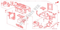 HEATER UNIT (LH) for Honda PRELUDE VTEC 2.2VTI 2 Doors 5 speed manual 2000