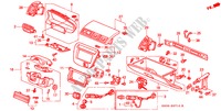 INSTRUMENT PANEL GARNISH (LH) for Honda PRELUDE VTEC 2.2VTI 2 Doors 5 speed manual 2000