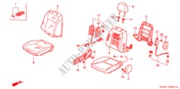 FRONT SEAT (LH)(PASSENGER  SIDE) for Honda CIVIC VTI 4 Doors 5 speed manual 2001