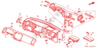 INSTRUMENT PANEL (LH) for Honda CIVIC VTI 4 Doors 4 speed automatic 2001