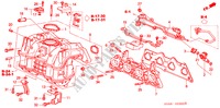 INTAKE MANIFOLD for Honda CIVIC EXI 4 Doors 5 speed manual 2002
