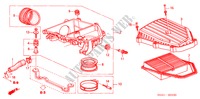 AIR CLEANER for Honda CIVIC EXI 4 Doors 5 speed manual 2005