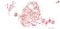 CLUTCH CASE for Honda CIVIC VTI-D 4 Doors 5 speed manual 2005