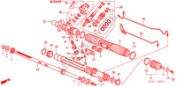 P.S. GEAR BOX COMPONENTS (HPS)(RH) for Honda CIVIC EXI 4 Doors 5 speed manual 2005