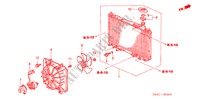 RADIATOR (DENSO) for Honda CIVIC VTI-LDS 4 Doors 5 speed manual 2005