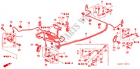 BRAKE LINES (ABS)(LH)(2) for Honda CIVIC 1.6 ES 4 Doors 5 speed manual 2005