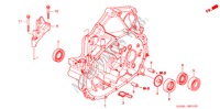 CLUTCH CASE for Honda CIVIC 1.6 ES 4 Doors 5 speed manual 2005