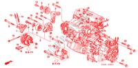 ENGINE MOUNTING BRACKET (2.0L) for Honda CIVIC 2.0 IVTC 4 Doors 5 speed automatic 2005