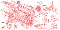 ENGINE MOUNTING BRACKET for Honda CIVIC 1.6 ES 4 Doors 5 speed manual 2005