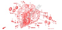 TORQUE CONVERTER CASE (2.0L) for Honda CIVIC 2.0 IVTC 4 Doors 5 speed automatic 2005