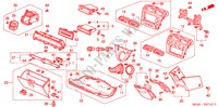 INSTRUMENT PANEL GARNISH (PASSENGER SIDE) for Honda CIVIC VI 5 Doors 5 speed manual 2001
