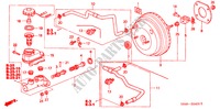 BRAKE MASTER CYLINDER/ MASTER POWER for Honda ACCORD 2.3VTI 4 Doors 5 speed manual 2000