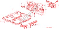 FLOOR MAT for Honda ACCORD 2.3VTI 4 Doors 5 speed manual 2000