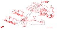 INSTALL PIPE/TUBING (V6) (2) for Honda ACCORD 3.0V6 4 Doors 4 speed automatic 2001