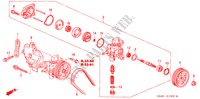 P.S. PUMP/BRACKET (L4) for Honda ACCORD 2.3VTI 4 Doors 5 speed manual 2000