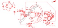 STEERING WHEEL (SRS) (L4) for Honda ACCORD VTI-L 4 Doors 5 speed manual 1998