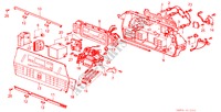 SPEEDOMETER COMPONENT (DIGITAL) for Honda ACCORD EX-R 3 Doors 4 speed automatic 1985