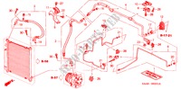AIR CONDITIONER (HOSES/PIPES) ( '03) for Honda JAZZ VTI-S 5 Doors 5 speed manual 2003