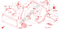 AIR CONDITIONER (HOSES/PIPES) ('04 ) for Honda JAZZ 1.3GLI 5 Doors 5 speed manual 2005