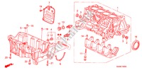 CYLINDER BLOCK/OIL PAN for Honda JAZZ 1.3DSI 5 Doors full automatic 2004